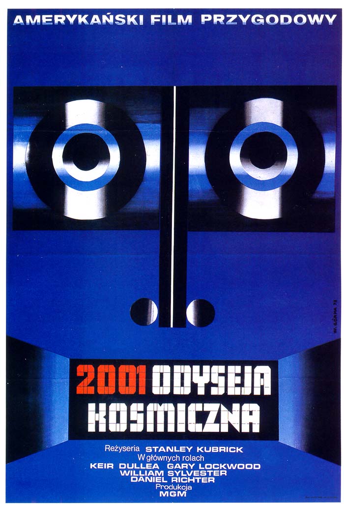 2001: A Space Odyssey (1968) vintage movie poster