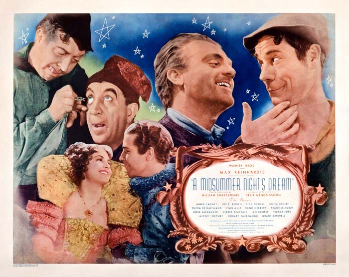 A Midsummer Night's Dream (1935) vintage movie poster