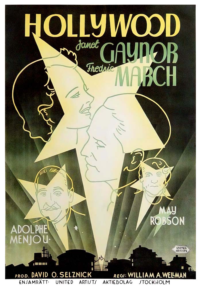 A Star Is Born (1937) vintage movie poster