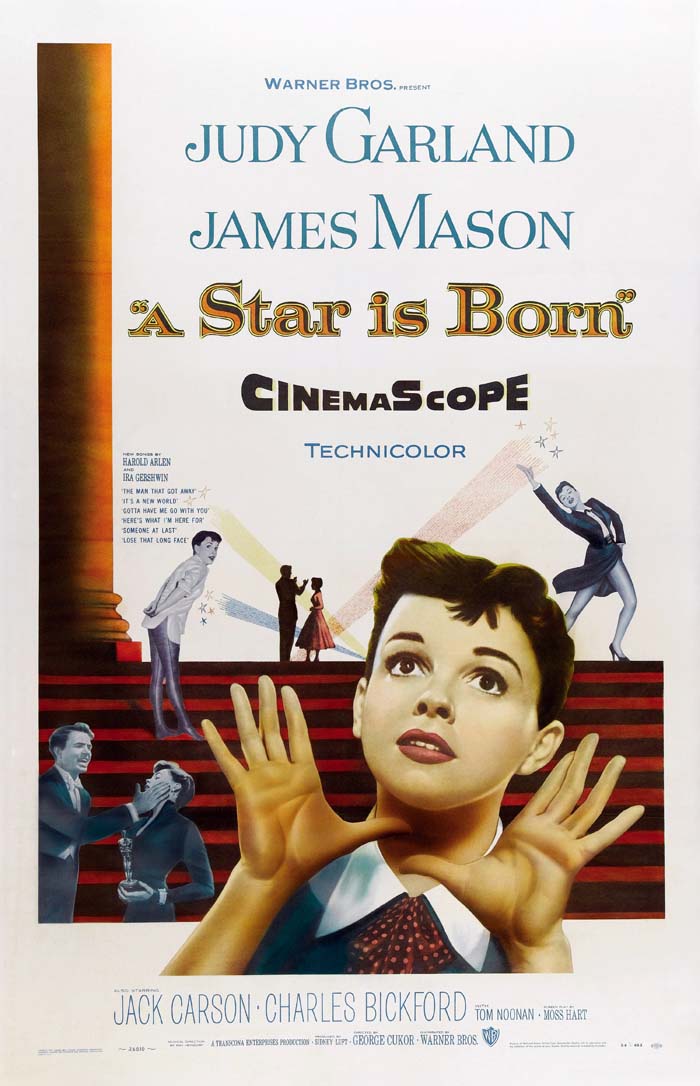 A Star Is Born (1954) vintage movie poster