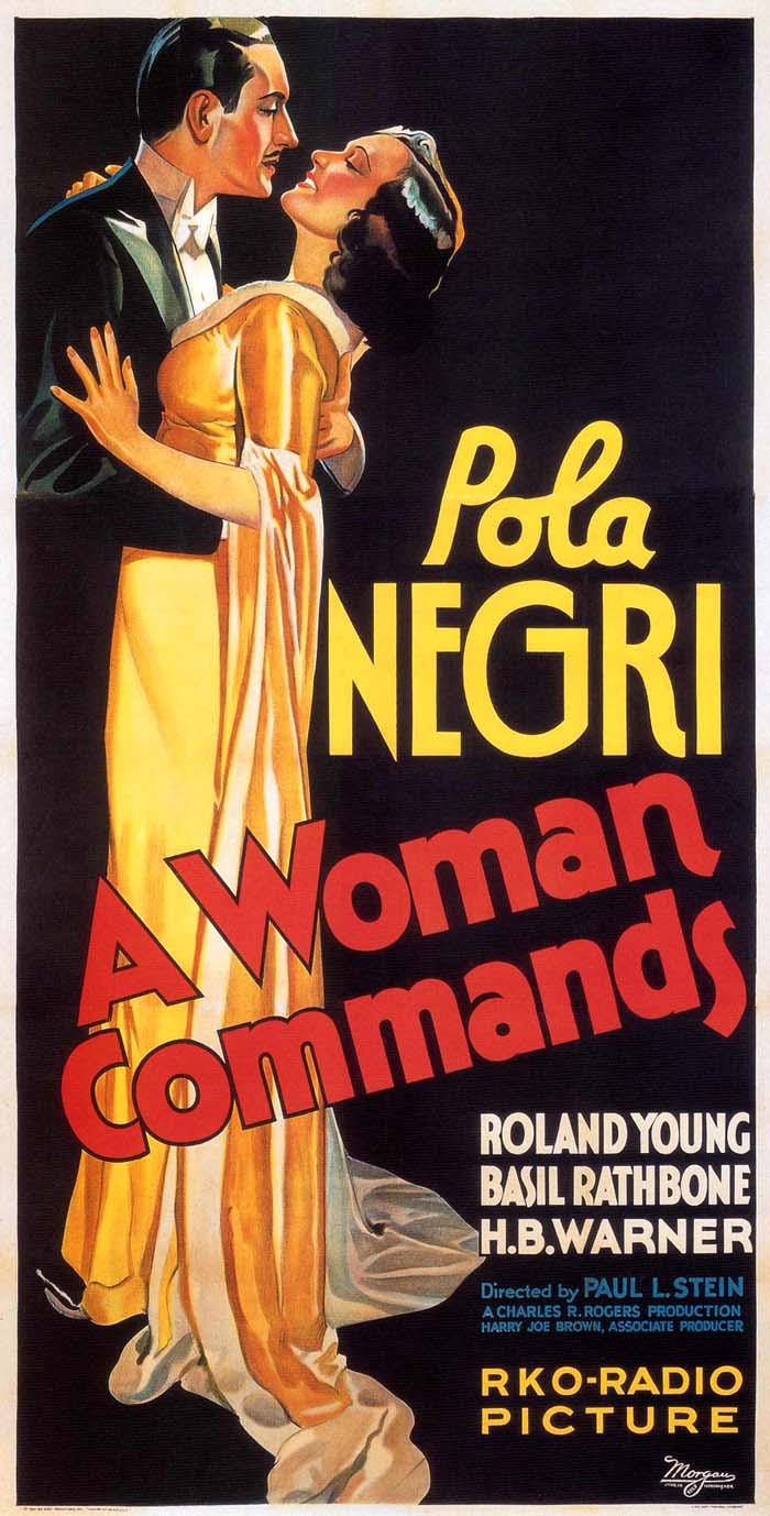 A Woman Commands (1932) vintage movie poster