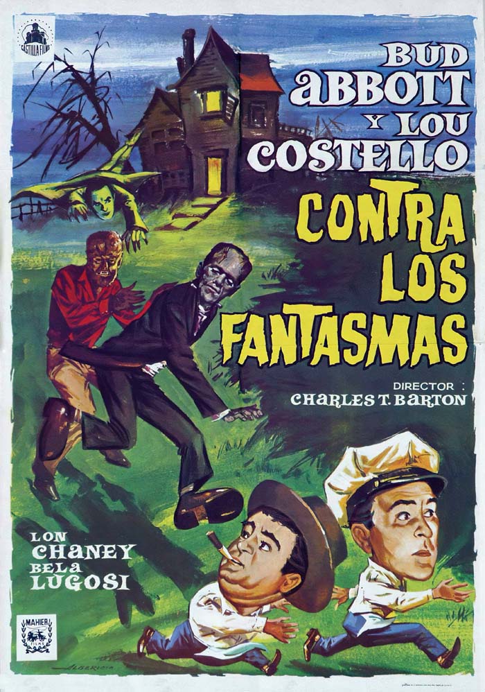 Abbott and Costello Meet Frankenstein (1948) vintage movie poster