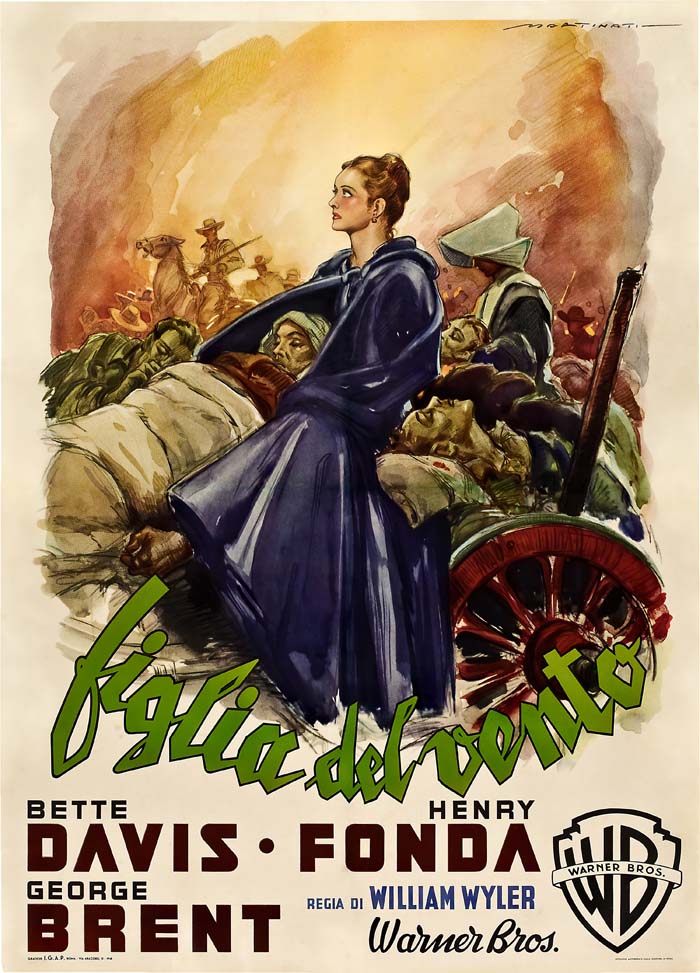 Jezebel (1938) vintage movie poster